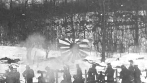 The Battle Of The Yalu (1904 Original Black & White Film)