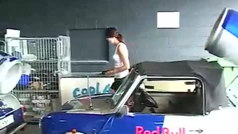 Bam Margera Steals Red Bull Car