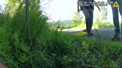 Body Cam Video of State Trooper Rescuing Conklin Dog