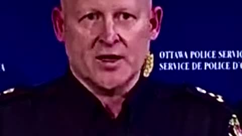 Gestapo Ottawa Police Chief Steve Bell Criminalizing Patriots