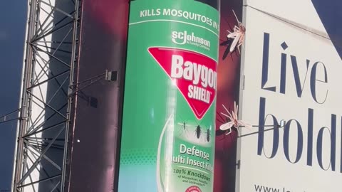 Baygon Billboard Turns Heads