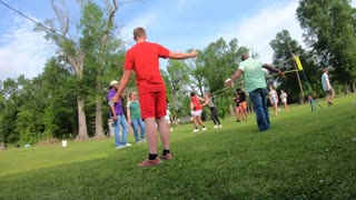 Backyard Volleyball - Old vs Young