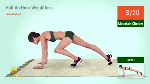 30 Min Home Workout To Burn Fat