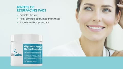 Acid 20% Resurfacing Pads for Face & Body with Vitamins