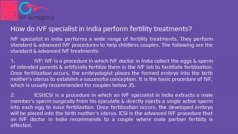 Top 5 IVF Treatment in India with high success rates 2022