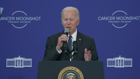 Biden delivers remarks on 'Cancer Moonshot'