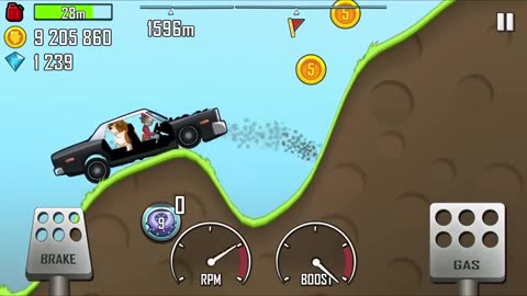 Hill Climb Racing - FIRE TRUCK in COUNTRYSIDE Rescue Mission POLICE CAR on FIRE GamePlay