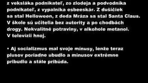 A pusťte si to několikrát!! Protože toto je skutečně SVATÁ PRAVDA!