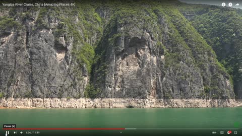 Gargantuan melted buildings of the Yangtze River, China