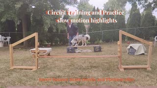 Circuit Training and Practice 091224 slow motion highlights 6