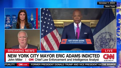 De Blasio Expresses ‘Shock and Concern’ Over Mayor Eric Adams' Indictment