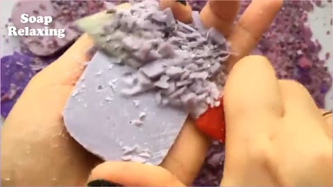 Soap Carving Vs Soap Cutting Satisfying ASMR (Relaxing Video)..