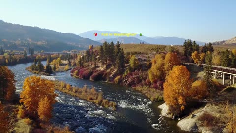 Washington State as fall takes over the landscape! 🍂