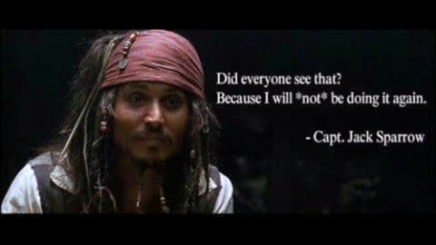 Captain Jack sparrow