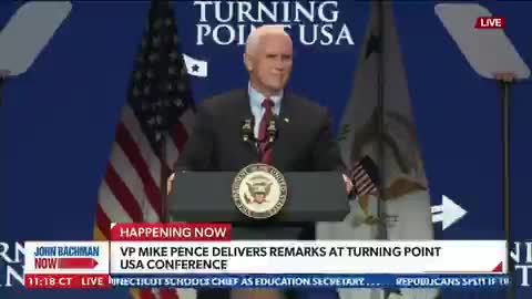 VP Mike Pence delivers remarks at Turning Point USA conference-1