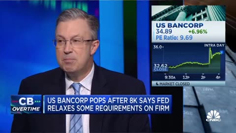 Banks seeing a divergence between stock performance and business performance.