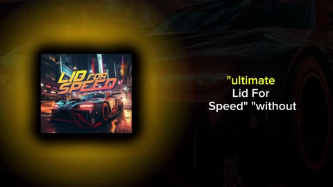 SmeeD Hovde - Lid For Speed (Official Lyric Video)