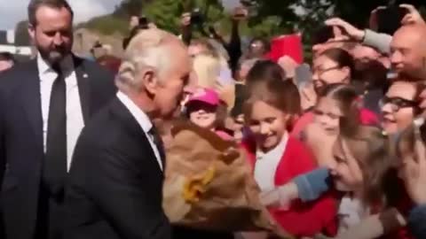 Man heckles King Charles during a walkabout in Wales