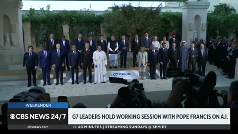 Takeaways from meeting with Pope Francis and G7 leaders on AI CBS News