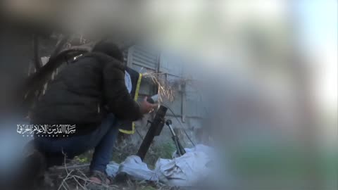 Scenes from the mortar lava used by the Al-Quds Brigades