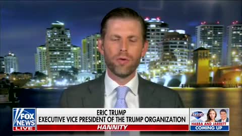 Eric Trump: People Are Buying Me Dinner To Apologize for What the Biden Admin. Is Doing