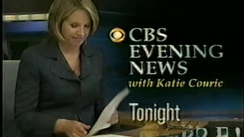 June 25, 2007 - Promo for CBS Evening News with Katie Couric