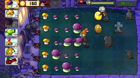 Plants vz Zombies - Night 3