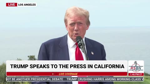 Trump Press Conference in Los Angeles, California - September 13, 2024