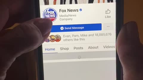 Fox News losing subscribers on Facebook