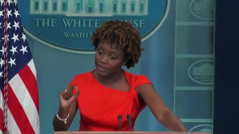 Jean-Pierre: "He took actions ... with the gas tax, holiday gas tax, the way that he sees it, is it's a direct, straightforward way, to deal with something that the American public is ... really not feeling any relief right now at the pump"