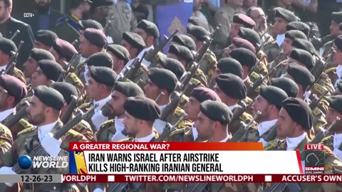 Iran warns Israel after airstrike kills high-ranking Iranian general