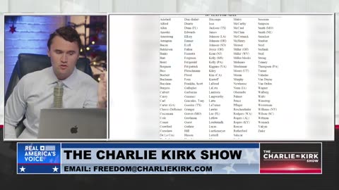 Charlie Kirk Demands an Explanation From Republicans Who Voted for the Devastating NDAA