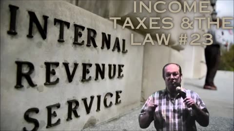 Income Taxes & The Law #23 - Bill Cooper