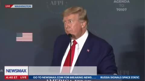 President Trump in DC: Unvaxxed Soldiers Deserve Apology & Jobs Back w/ Back-Pay