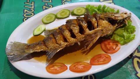 Fried sweet and sour fish,a Chinese dish you can never miss