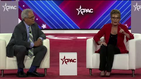 CPAC TX 2022 former AK gov and congressional candidate Sarah Palin preaches truth 🇺🇸