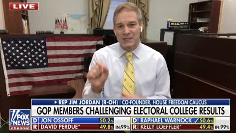 Rep. Jim Jordan on Fox & Friends 1.6.2021