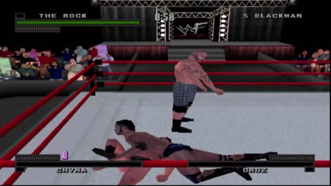 WWF Attitude PS1: War match #9