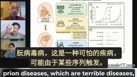 “撕開新冠疫苗實驗針劑 潘朵拉謊言04”日本神經科學家駒野巨集人解讀韓國50萬大樣本，發現“新冠疫苗導致痴呆症正快速增長”；日本痴呆症已影響1/5超過65歲的人;癡呆發病增加是災難性的