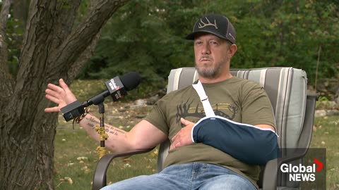 Alberta bear attack survivor shares his story: “Something you see in a horror movie”