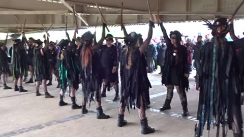 Beltane Border Morris - Vixana - Upton Folk Festival 30 Apr 23