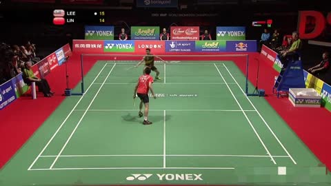 Badminton men's singles match highlights video