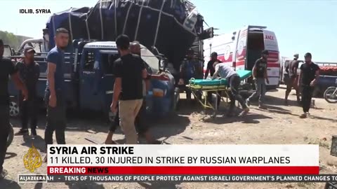 Breaking news.russrian warplanes syria