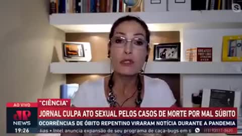 Jornal CULPA ato sexual pelos casos de morte por mal súbito.