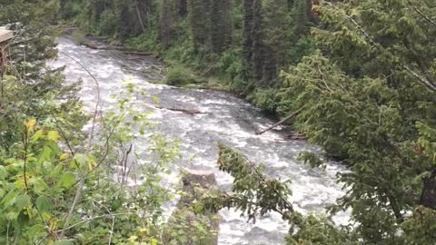 Upper Mesa Falls In Idaho, Stunning Waterfall!