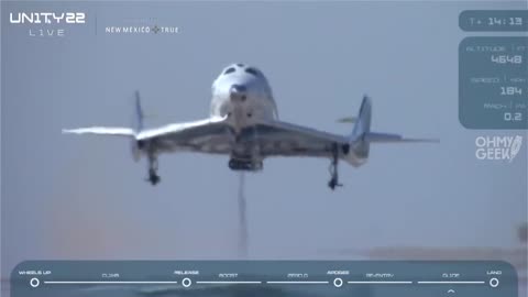 Virgin Galactic Unity 22 Spaceflight Livestream recording