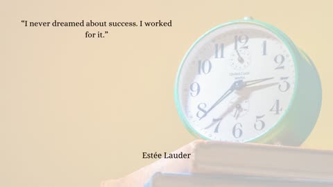 Estee lauder motivational quotes