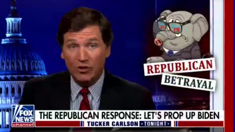 USA - Many Republicans Are Propping Up Biden: Tucker Carlson slams Them!