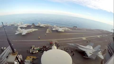 USS George H.W. Bush Flight Operations