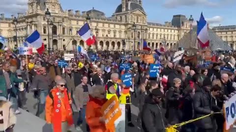 Anti NATO French March